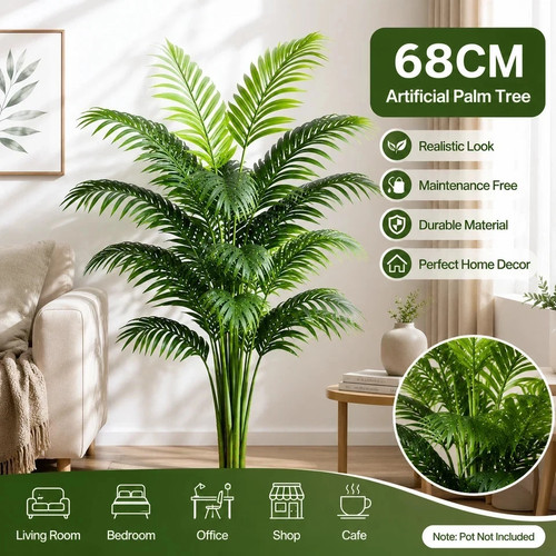 Large artificial palm tree - large,