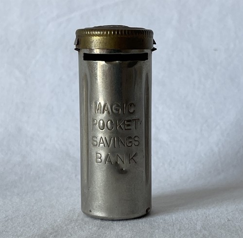 Antique metal magic pocket - antique,