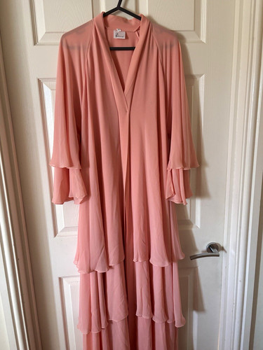 Pink chiffon layered - pink,