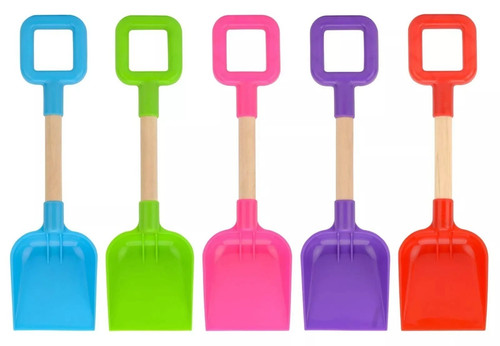 Wooden handle beach spade - beach,