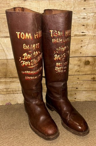 Vintage brown english leather - brown,