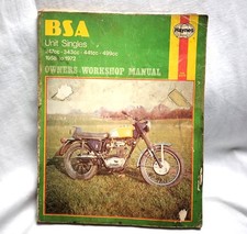 HAYNES BSA UNIT SINGLES 1958