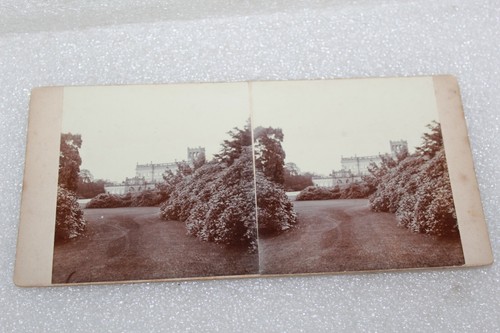 Antique stereoview card - antique,