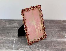 Ornate Red Jewel Photo Frame