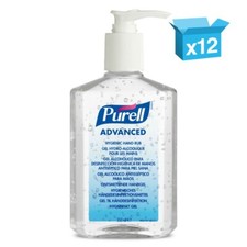 Gojo Purell 9659 Gel Hand Sanitiser 12 x 500ml pump bottles