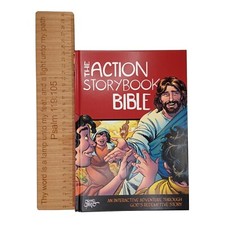 The Action Storybook Bible Interactive Adventure Children Gift