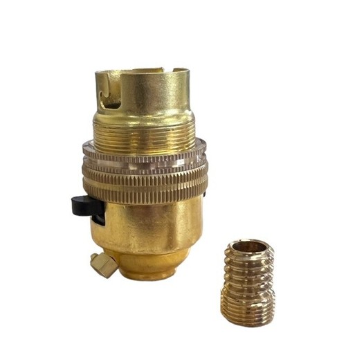 Jeani brass lamp holder - jeani,