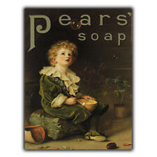 PEARS SOAP SIGN METAL PLAQUE