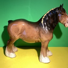 Beswick 818 Shire Horse Vintage Ceramics Made In England Excellent Condition