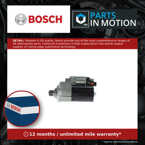 Starter motor fits skoda - motor,