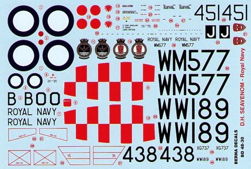 Berna decals ber48030 de - berna,