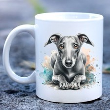 Whippet Mug, Pet Dog, Ideal Gift, Present, Birthday, Christmas, Dog Lover