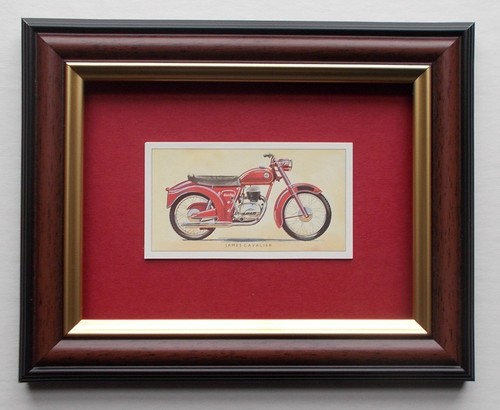 Motor cycle image framed - image,