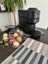 Nespresso by Magimix Vertuo Pop Pod Coffee Machine - Black (11729) plus capsules