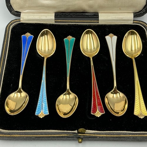 Cased set 925 silver - set, of
