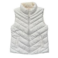 GAP Quilted Gilet Jacket White