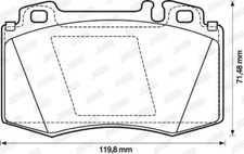 Brake Pad Set, disc brake for