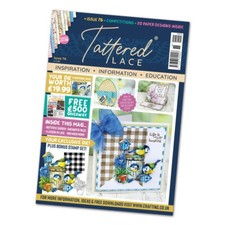 NEW Tattered Lace Issue 76 Magazine with FREE Bird House Die - CLEARANCE