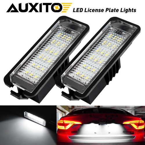 White led license plate - white,