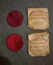 2 X Genuine Lucas 573866 Rear Light Lense Classic Car 