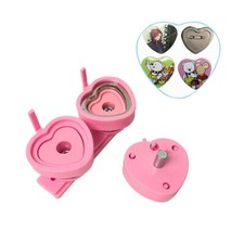 Punching Badge Die Button