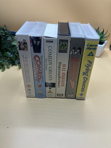 Old vhs comedy - vhs, laurel