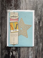 Spellbinders Nestabilities Stars Die Set Cardmaking Dies 5 Pcs Rare