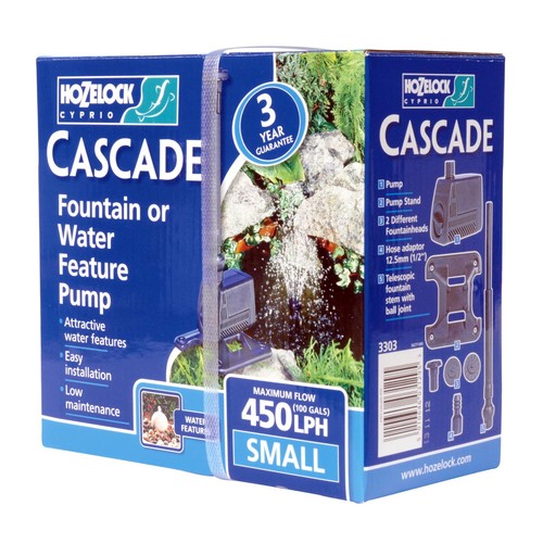 Hozelock cascade 450lph - hozelock,