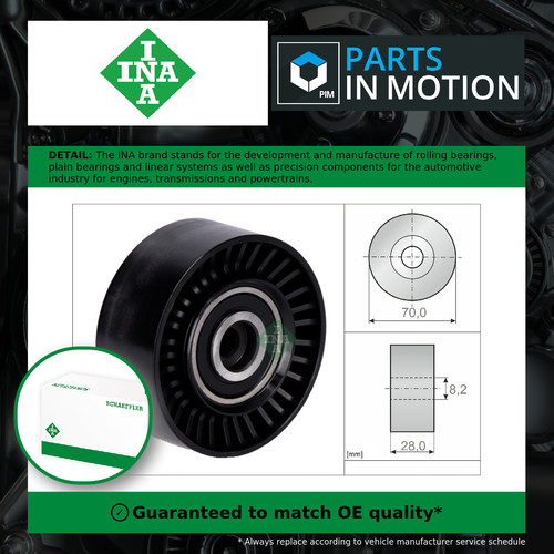 Aux belt idler pulley - belt,