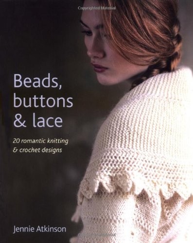 Beads buttons and lace - beads,, lace: