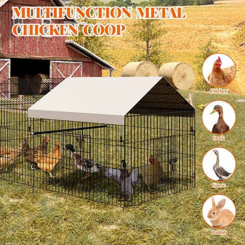 Chicken cages made - , of