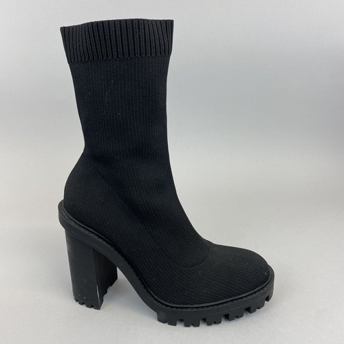 Zara black elasticated fabric - zara,