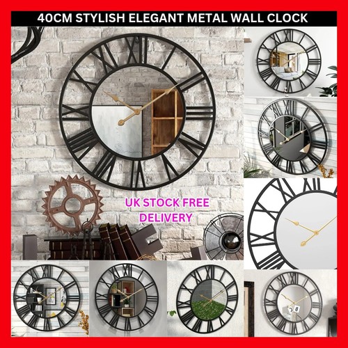 Large roman numerals metal - large,