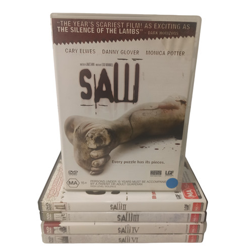 Saw 6 dvd movie horror - 1,