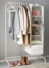 IKEA MULIG White Metal Clothes