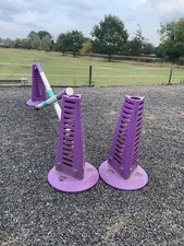 Pro Jump Maxi Wings Plastic Jump Stand  x3