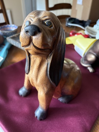 Vintage hand carved wooden - hand,