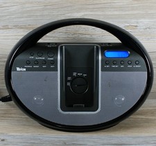 Tevion iPod iPhone Docking System IP1007UKT Stereo AM/FM Radio CD Boombox Works