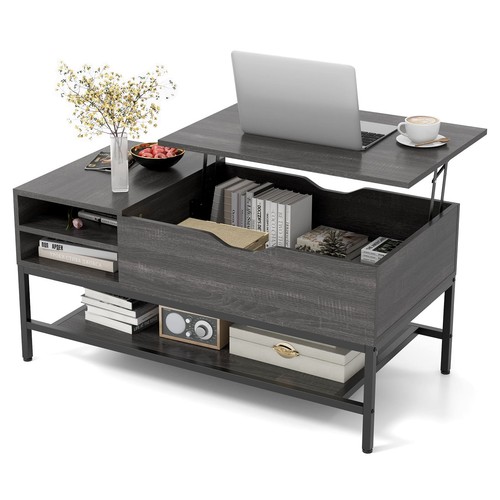 Lift top coffee table living - top,