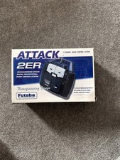 Futaba Radio Controller Attack 2ER 2 Channel 40mhz Transmitter Inc One Crystal 