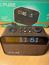 Pure Moment DAB+ Alarm Clock Radio used but in excellent condition