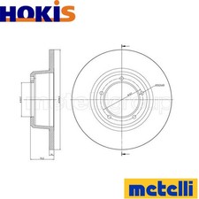 2x BRAKE DISC 23-0422 FOR LAND