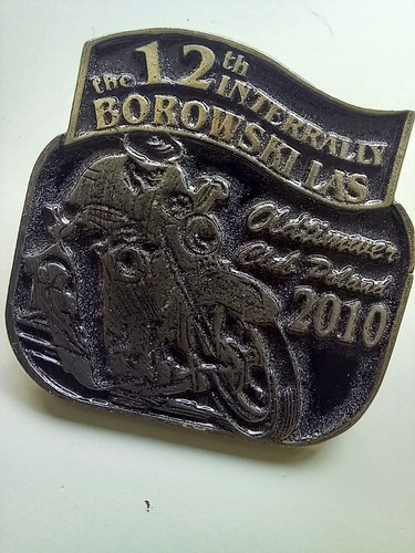 Indian metal motorcycle badge - metal,