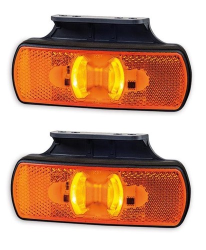 24v orange side led - x,
