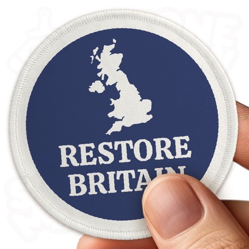 Restore britain patch badge - restore,
