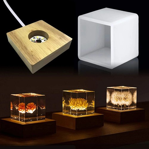 Square light resin mold - square, mold,led