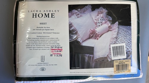 Vintage laura ashley ticking - vintage,