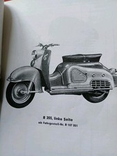 ZUNDAPP BELLA R 203 PARTS BOOK( COPY )