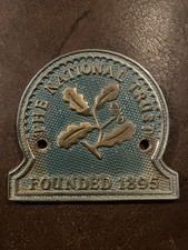 National Trust Metal Car Badge