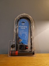 Shackle Lock - Hardened Steel With Two Keys. New In Packet.